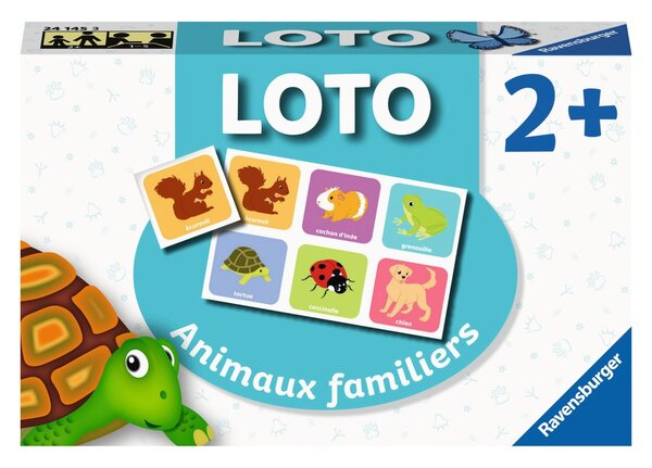 Loto Animaux familiers Jeu educatif