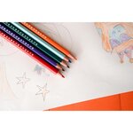Etui lot de 24 crayons de couleur KIDS TROPICOLORS BIC