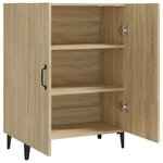 vidaXL Buffet Chêne sonoma 70x34x90 cm Bois d'ingénierie