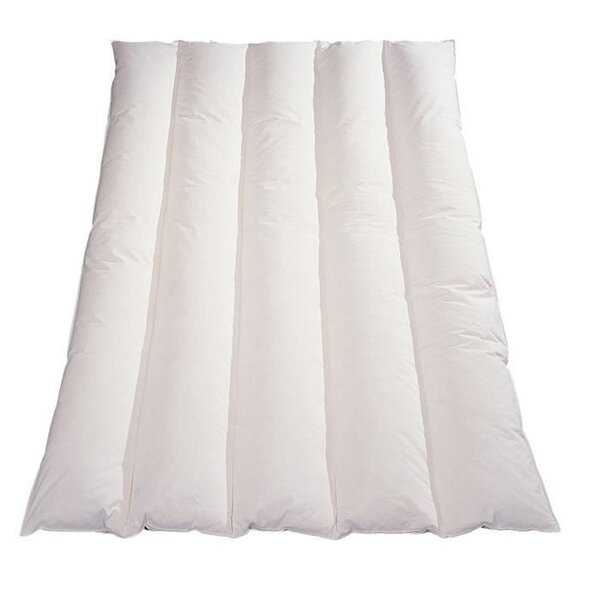 Couette légère en microfibre 240 x 260 cm - Blanc