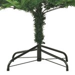 vidaXL Sapin de Noël artificiel Vert 210 cm PVC et PE