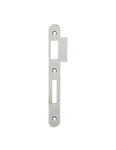 THIRARD - Gâche pour serrure à encastrée zinguée à bouts ronds  avec traine 12mm  hauteur 170mm -  THIRARD