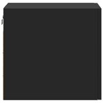 vidaXL Armoire murale noir 30x42 5x40 cm bois d'ingénierie
