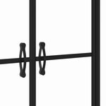 vidaXL Porte de douche ESG transparent (98-101)x190 cm