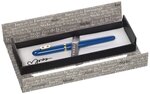 Stylo Plume INES TRIO BLEU SARCELLE OR INES DE LA FRESSANGE