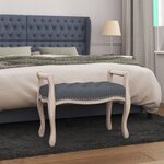 vidaXL Banc Gris foncé 80x45x60 cm Velours