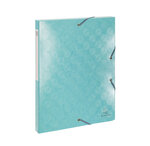 Boite de classement carte lustrée gaufrée pelliculée 1928 - dos de 25mm - a4 - x 8 - exacompta