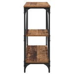 vidaXL Table console Bois Ancien 88 5 x 30 x 75 cm Bois d'ingénierie