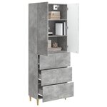 vidaXL Ensemble de Meubles 2 Pièces 66 x 34 5 x 90 cm Bois d'ingénierie