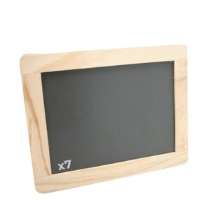 7 ardoises 21 5 x 17 cm - Bordure bois