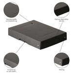 Purebox Black A5 40mm - Noir - Falken