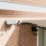 vidaXL Auvent Rétractable Beige 450 ×300 cm tissu