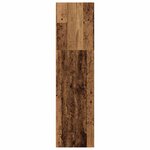 vidaXL Bibliothèque vieux bois 60x30x114 cm bois d'ingénierie