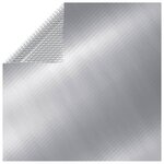 vidaXL Couverture de piscine Argenté 732x366 cm PE