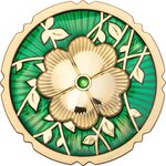 Pièce de monnaie en Argent 5 Dollars g 31.1 (1 oz) Millésime 2025 Evergreen CLOVER