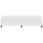 vidaXL Cadre de lit Crème 90 x 200 cm Tissu en velours côtelé