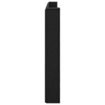 vidaXL Tête de lit Chêne noir 200 x 15 x 103 5 cm Bois d'ingénierie