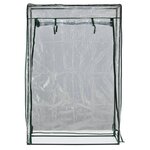 FLO Serre 100x50x150 cm transparent et vert