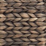 vidaXL Collier de sapin de Noël Noir 75 x 75 x 25 cm Jacinthe d'eau