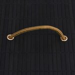 vidaXL Boîtes de rangement en bambou 4 Pièces Noir