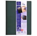 Protège document 40 vues soudé VEGA PVC 3/10 Coloris Opaque Aléatoire EXACOMPTA