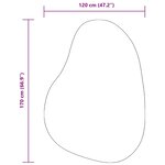 vidaXL Tapis HUARTE Gris 120 x 170 cm Polyester