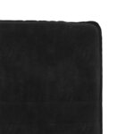 vidaXL Chaises à manger lot de 4 Noir Velours