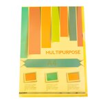 Sachet De 100 Pochettes Coin Polypropylène Grainé 12/100e - A4 - Couleurs Assorties - X 10 - Exacompta