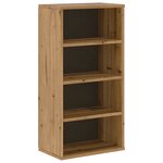 vidaXL Armoire latérale ODDA 40x24x79 cm bois massif pin