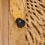 vidaXL Cabinet de chevet Naturel 40 x 33 x 46 cm