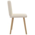 vidaXL Chaises à manger lot de 2 Lin