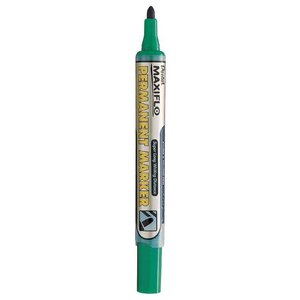marqueur permanent MAXIFLO NLF50  vert x 12 PENTEL