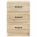 vidaXL Cabinet de chevet Chêne Sonoma 43 x 41 x 63 5 cm