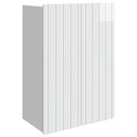 vidaXL Armoire Murale Blanc brillant 66 x 34 5 x 92 cm
