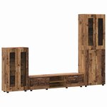 vidaXL Ensemble meuble TV FLORIN Bois ancien Bois d'ingénierie