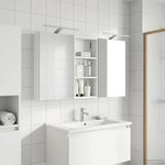 vidaXL Ensemble de Meubles de Salle de Bain 3 Pièces 110 x 10 5 x 60 5 cm
