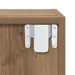 vidaXL Ensemble de meubles TV 2 Pièces chêne artisanal 37 x 37 x 142.5 cm