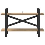 vidaXL Étagère Chêne artisanal 100 x 33 5 x 64 cm Bois d'ingénierie