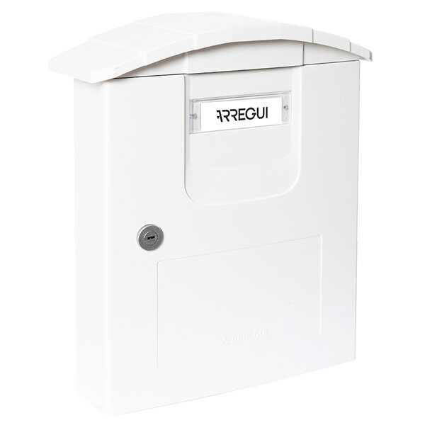 Boîte aux lettres en plastique  Costa E5301  Robuste  Anticorrosion  Blanc