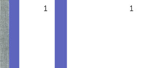 Lot de 10 Bloc vendeur 100 feuillets 60 x 135 mm Bleu ELVE