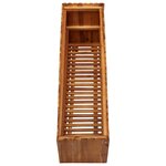 vidaXL Lit surélevé de jardin 100x30x50 cm Bois massif d'acacia