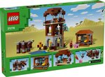 LEGO Minecraft - L'Avant-Poste de Pillards et le Ravageur - Ensemble de Construction 21278 pour Enfants