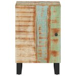 vidaXL Armoire de salle de bain 38x33x58cm bois massif de récupération