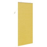 vidaXL Stores et Occultants avec des rideaux Jaune 80 x 220 cm Bambou