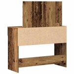 vidaXL Coiffeuse Bois Ancien 100 x 40 x 120 cm Bois d'ingénierie
