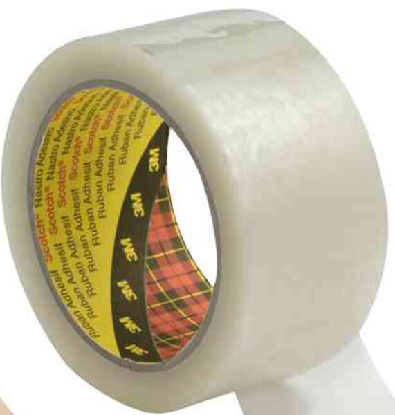 Ruban adhésif d'emballage 6890 pvc 50mm x 66m transparent scotch