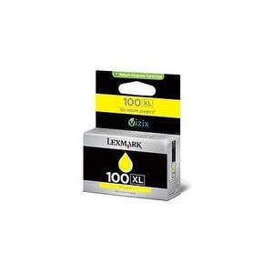 Lexmark 100xl cartouche jaune 14n1071e