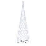 vidaXL Arbre de Noël cône 3000 LED Blanc froid 230x800 cm