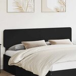 vidaXL Tête de lit Chêne noir 180 cm Bois d'ingénierie