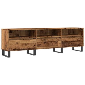 vidaXL Meuble TV vieux bois 150x30x44 5 cm bois d'ingénierie